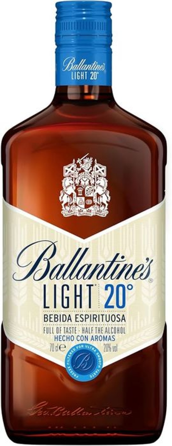 WHISKY BALLANTINES LIGHT 20º 0,70 L.